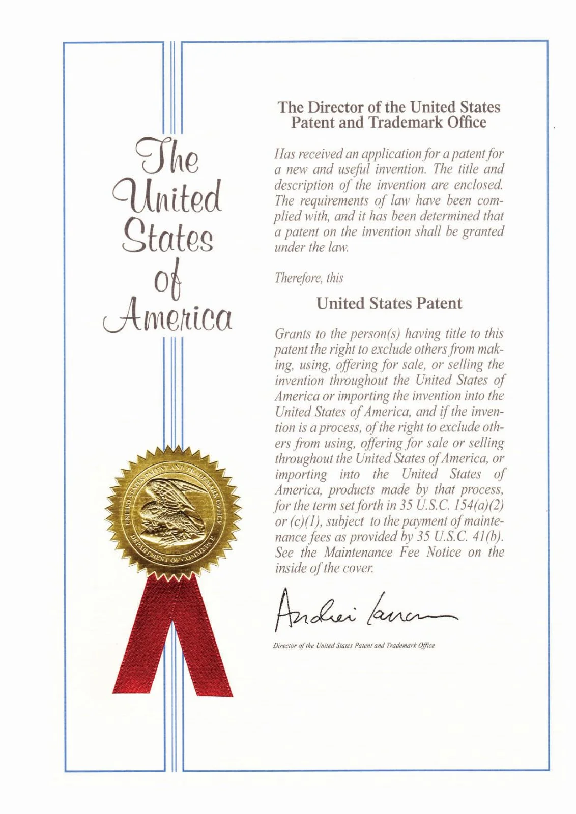 Patent document 05